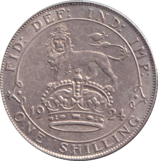 1924 SHILLING ( EF )