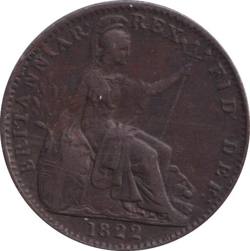 1822 FARTHING ( GNF )