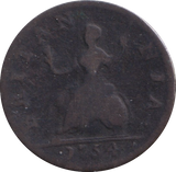 1754 FARTHING ( FINE )