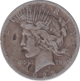1923 SILVER DOLLAR USA