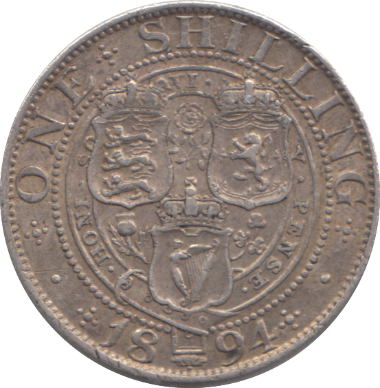 1894 SHILLING ( GF )