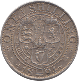 1894 SHILLING ( GF )
