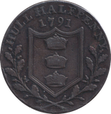1791 HALF PENNY TOKEN COVENTRY
