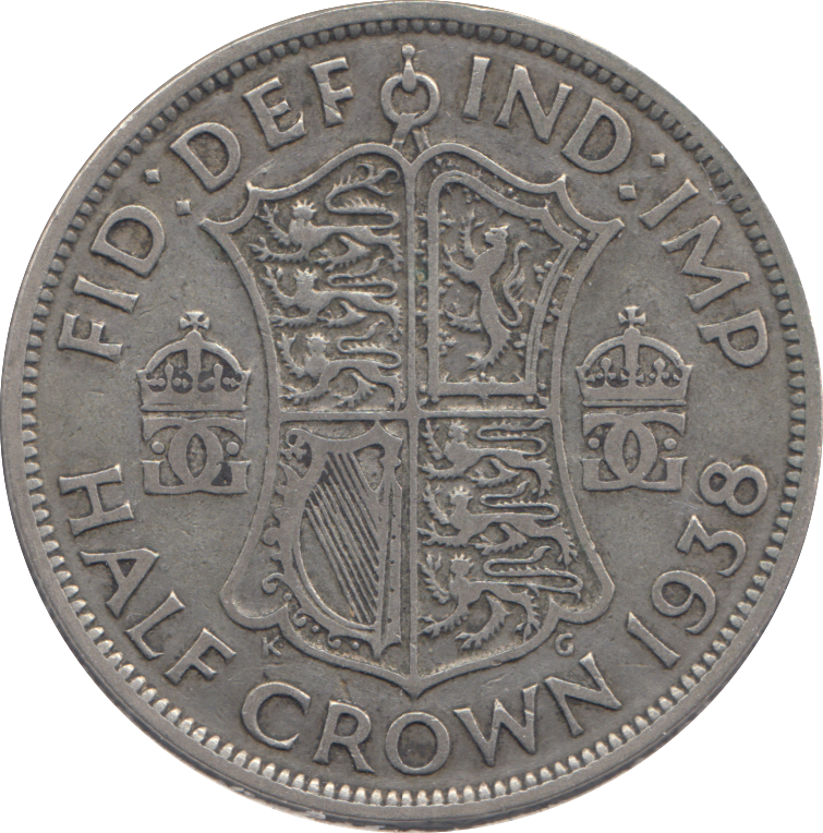 1938 HALFCROWN ( GF )