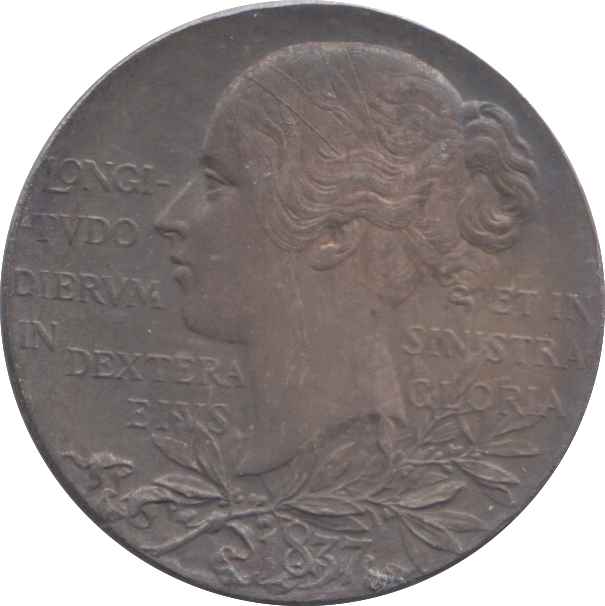 1897 SILVER MEDALLION REF 4