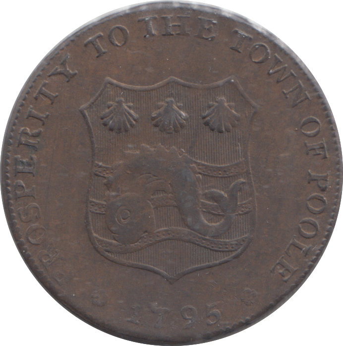 1795 POOKE FARTHING TOKEN