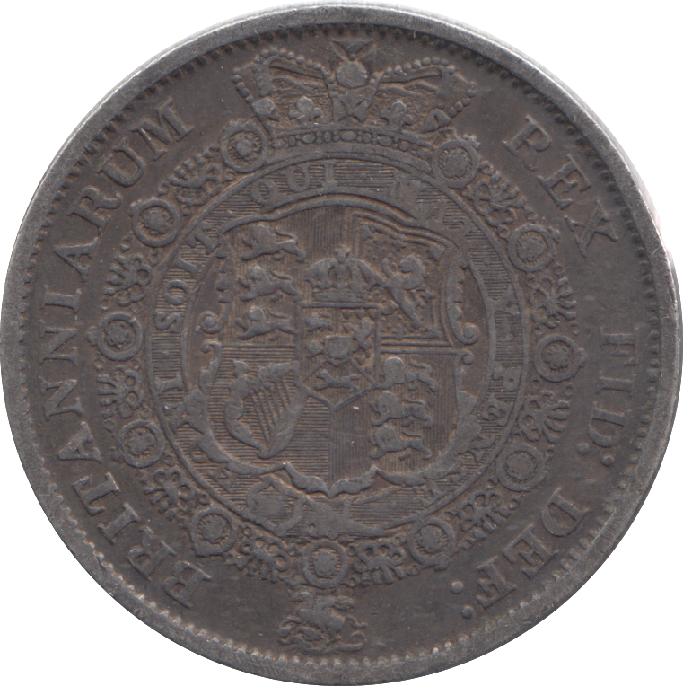 1817 HALFCROWN ( GVF )