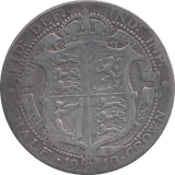 1910 HALFCROWN ( FINE )