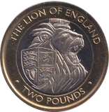 2021 TWO POUND LION OF ENGLAND BRITISH INDIAN OCEDAN TERRITORY