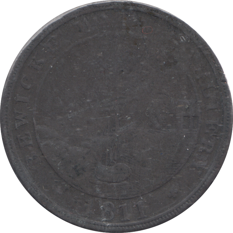 1811 BEWICKE PENNY TOKEN