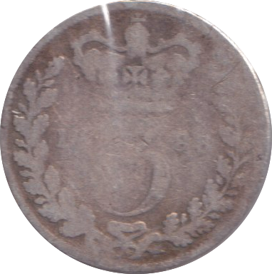 1886 THREEPENCE ( FAIR )
