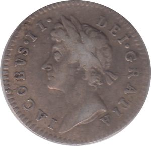 1686 MAUNDY THREEPENCE ( VF )