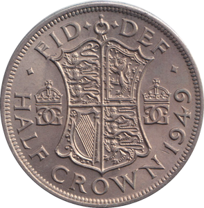 1949 HALFCROWN ( UNC )