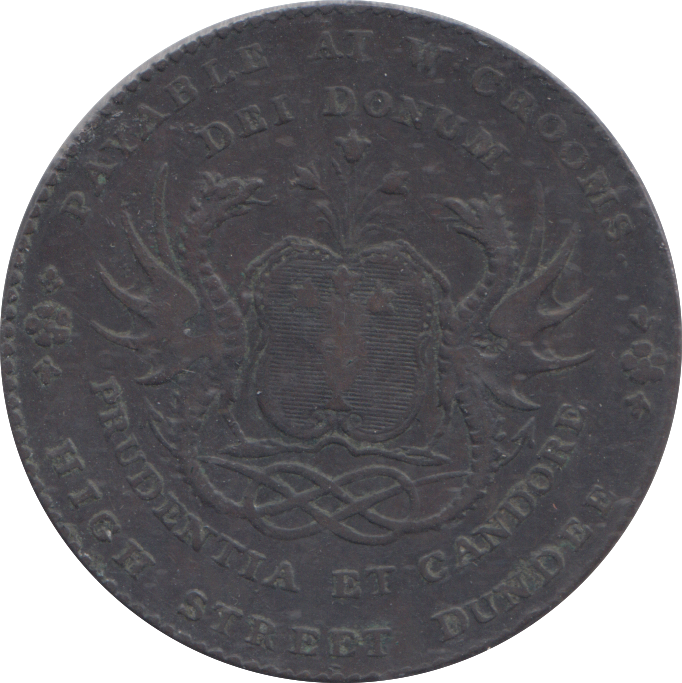 1795 DUNDEE HALFPENNY TOKEN