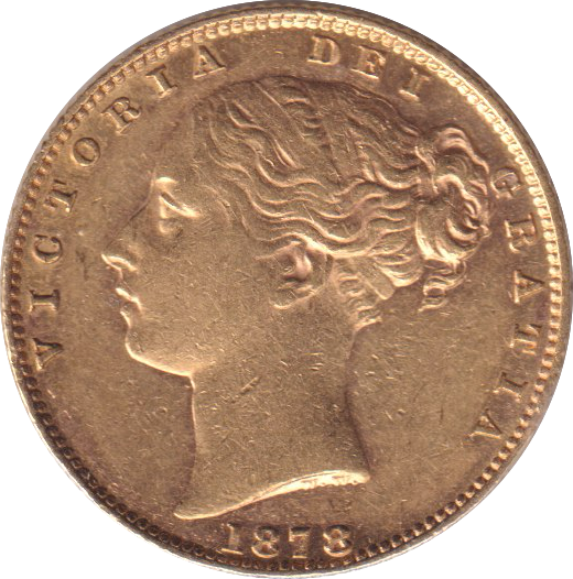 1873 GOLD SOVEREIGN ( EF ) SYDNEY MINT