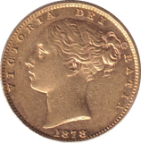 1873 GOLD SOVEREIGN ( EF ) SYDNEY MINT