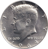 1964 SILVER HALF DOLLAR USA