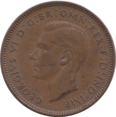 1944 FARTHING ( AUNC )