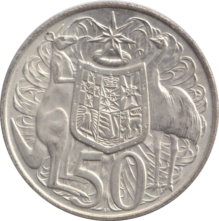 1966 50 CENTS AUSTRALIA