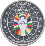 2024 PROOF EURO FINALISTS COMMEMORATIVE TOKEN