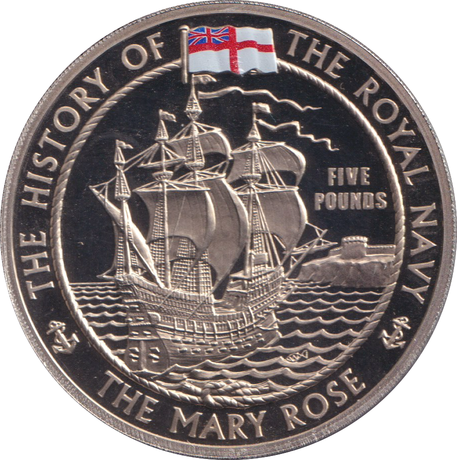 2009 THE MARY ROSE FIVE POUND ALDERNEY