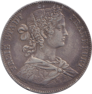 1860 SILVER 1 THALER GERMANY
