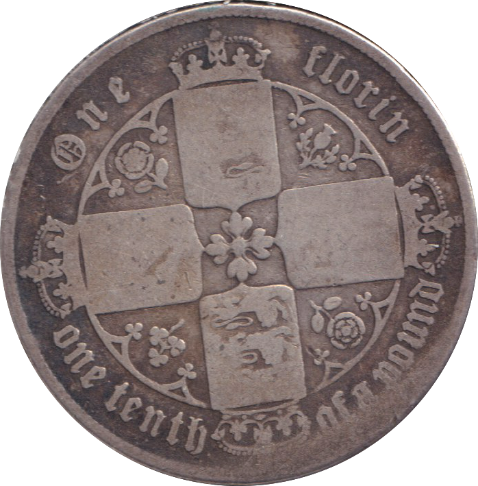 1871 FLORIN ( FINE )