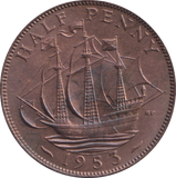 1953 HALFPENNY ( BU )