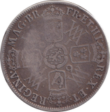 1691 HALFCROWN ( NF )