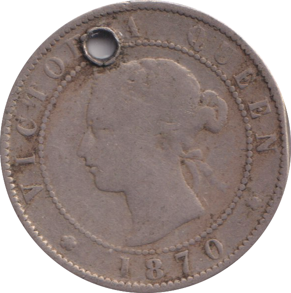 1870 HALF PENNY JAMAICA