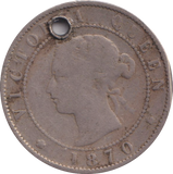 1870 HALF PENNY JAMAICA