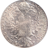 1780 SILVER THALES AUSTRIA