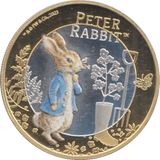 2023 SILVER PROOF TWO POUND PETER RABBIT