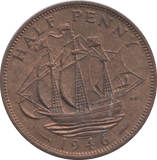1946 HALF PENNY ( UNC )