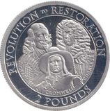 2010 SILVER PROOF2 POUNDS BAILIWICK OF JERSEY