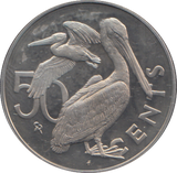 1973 SILVER PROOF 50 CENTS BRITISH VIRGIN ISLANDS