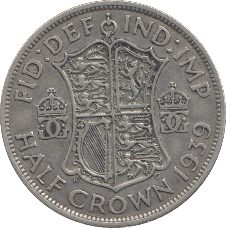 1939 HALFCROWN ( GF )