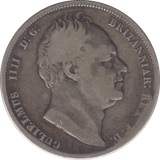 1836 HALFCROWN ( FINE )