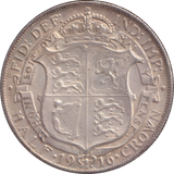 1916 HALFCROWN ( VF )