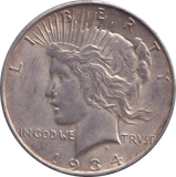 1934 SILVER DOLLAR USA