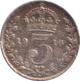 1916 THREEPENCE ( GF )