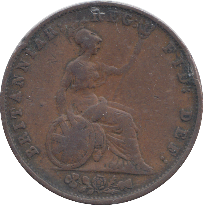 1853 HALFPENNY ( GF )