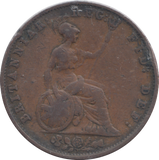 1853 HALFPENNY ( GF )