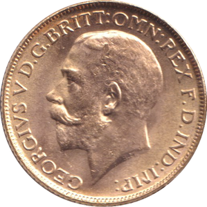 1918 GOLD SOVEREIGN ( UNC ) BOMBAY MINT