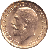 1918 GOLD SOVEREIGN ( UNC ) BOMBAY MINT