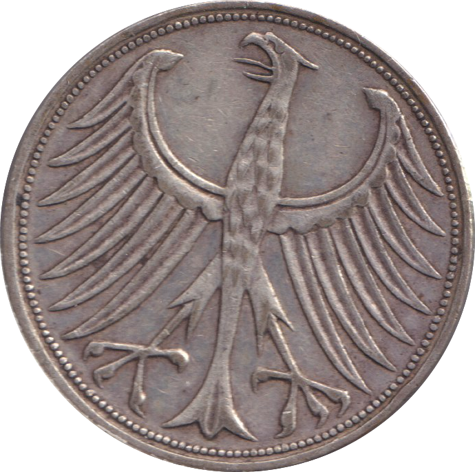 1951 5 MARK GERMANY