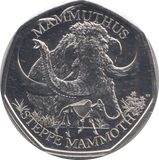 2024 FIFTY PENCE STEPPE MAMMOTH BU