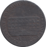 1793 GATEHOUSE HALFPENNY TOKEN