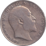 1908 HALFCROWN ( FINE )