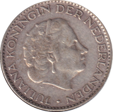 1958 1 GULDEN NETHERLANDS